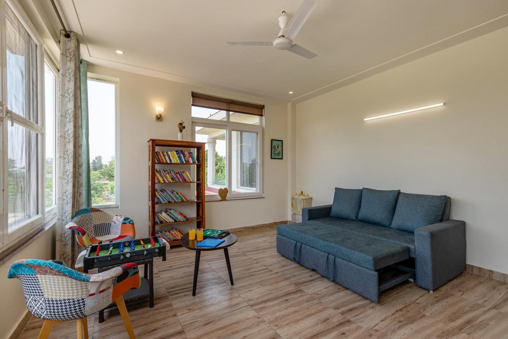 Alaya Stays Raga 2Bhk Farmstay With An Entertainment Lounge Sohna Exterior photo